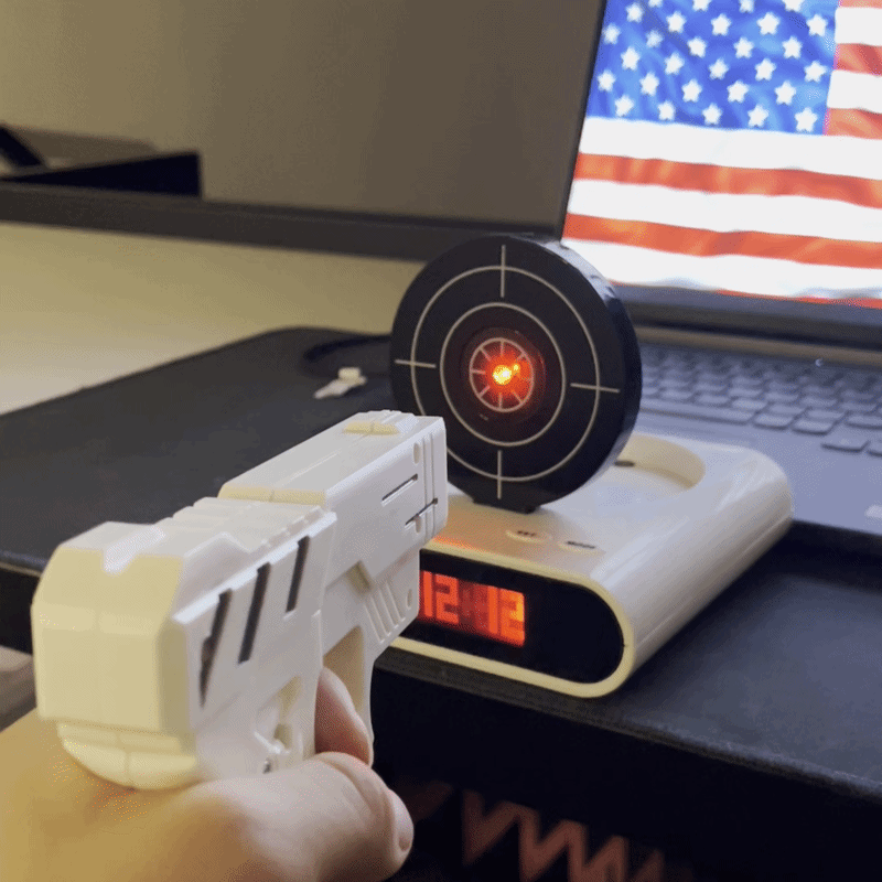 Shooting the alarm demo